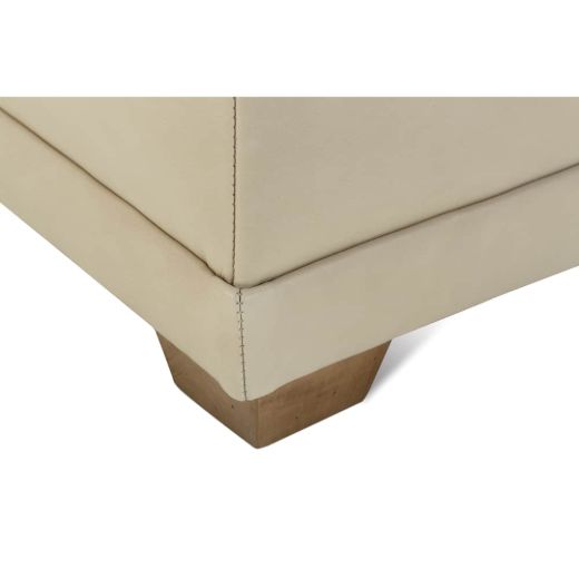 Picture of Sylvie Bespoke Leather Ottoman